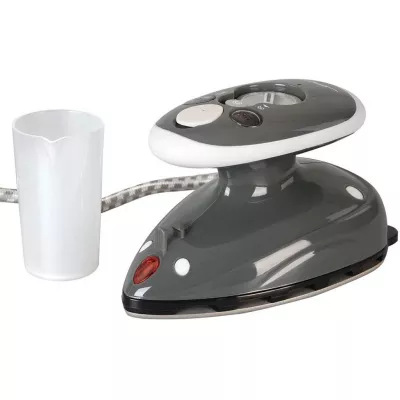 JAGO Žehlička naparovacia cestovná, sivá, 260 - 420 W