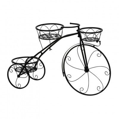 STILISTA stojan na rastliny,bicykel, 78 x 55 x 25 cm, oceľ STILISTA stojan na rastliny,bicykel, 78 x 55 x 25 cm, oceľ