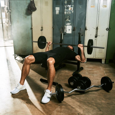 Gorilla Sports Sada plastových kotúčov 30 kg, 6 x 5 kg