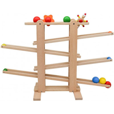 Guľôčková dráha z bukového dreva