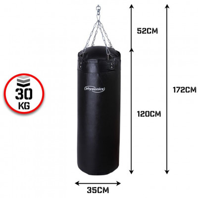 Physionics Boxovacie vrece 30 kg, 120 x 35 cm