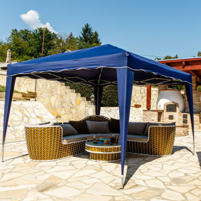 INSTENT BASIC záhradný párty stan - 3 x 3 m, modrý
