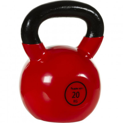 Kettlebell činka 20 kg MOVIT s vinylovým povrchom Kettlebell činka 20 kg MOVIT s vinylovým povrchom