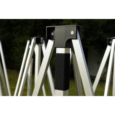 Záhradný skladací stan - modrý, 3 x 9 m