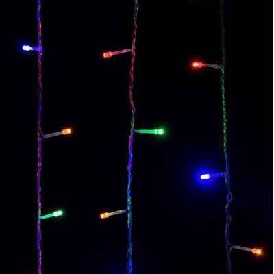 VOLTRONIC Vianočná reťaz 5 m, 50 LED, farebná, zelený kábel VOLTRONIC Vianočná reťaz 5 m, 50 LED, farebná, zelený kábel