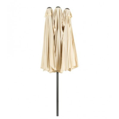 Veľký slnečník XXL 4,65 m - krémový