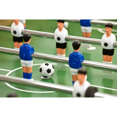 Stolný futbal BELFAST 121 x 101 x 79 cm -  svetlé drevo