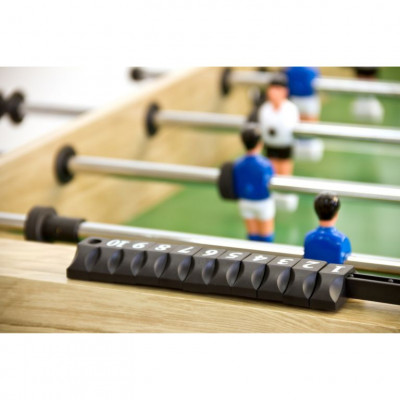 Stolný futbal BELFAST 121 x 101 x 79 cm -  svetlé drevo