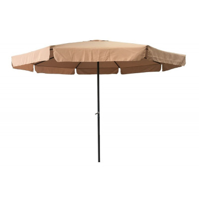 Slnečník STANDART 3 m béžový s kľučkou
