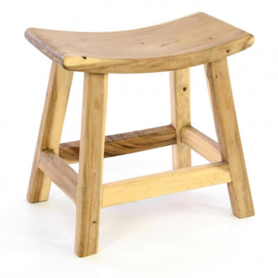 Stolička divero z masívneho Suara dreva