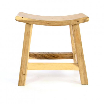 Stolička divero z masívneho Suara dreva