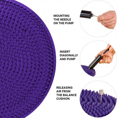 MOVIT Balančný vankúš na sedenie, 38 cm, zelený MOVIT Balančný vankúš na sedenie, 38 cm, zelený