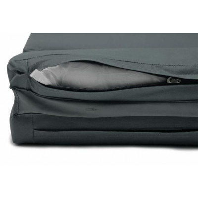 Sada 2 x  polstrovanie na ležadlo Garth - antracit
