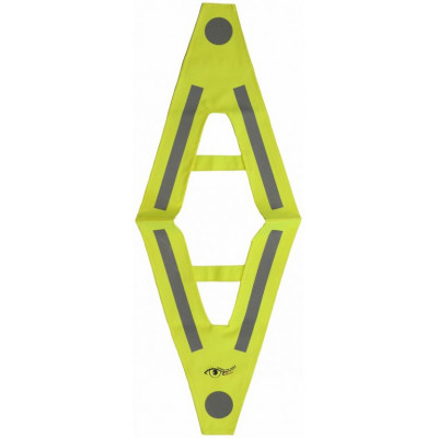 COMPASS Reflexná vesta v tvare V , žltá COMPASS Reflexná vesta v tvare V , žltá
