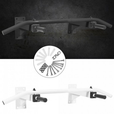 Gorilla Sports Hrazda na stenu, biela, 101 x 51 x 20 cm