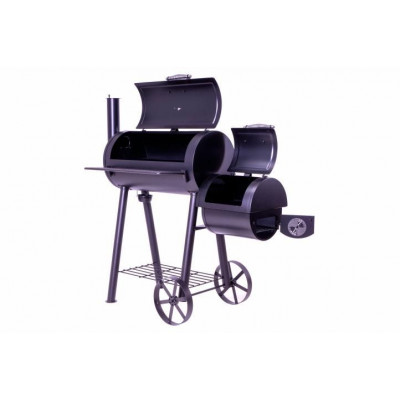 Záhradný gril s udiarňou XL - 120 x 55 cm