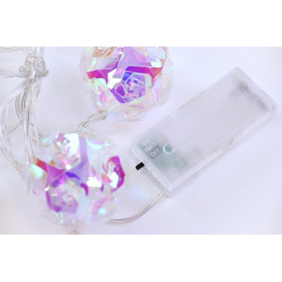 Dekoratívne osvetlenie Blossom Magic 10 LED, teplá biela, ča