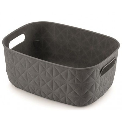 Softex S Úložný box - 4 L, tmavo šedá