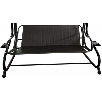 Látkové sedadlo pre hojdačku DE LUXE II, sivé