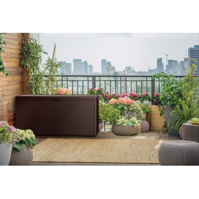 Úložný box EMILY 270 L, hnedý