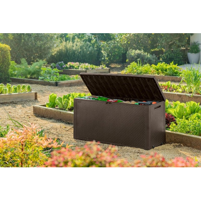 Úložný box EMILY 270 L, hnedý