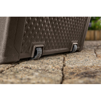 Úložný box EMILY 270 L, hnedý