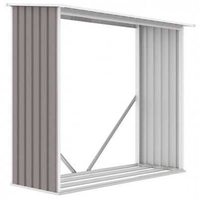 WC-A kovový drevník 182 x 75 x 160 cm