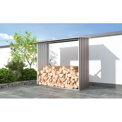 WC-A kovový drevník 182 x 75 x 160 cm