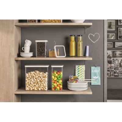 Dóza na potraviny LOFT 2 l , biela Dóza na potraviny LOFT 2 l , biela