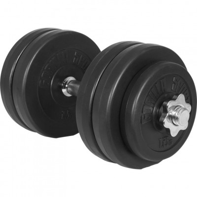 Gorilla Sports Sada činiek s plastovými kotúčmi, 30 kg Gorilla Sports Sada činiek s plastovými kotúčmi, 30 kg