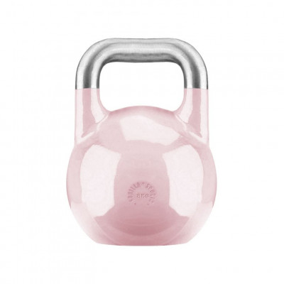 Gorilla Sports Súťažný kettlebell, ružový, 8 kg