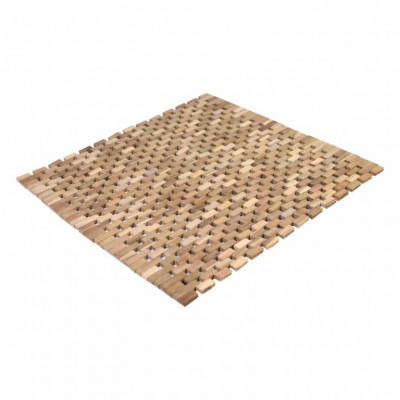 Protišmyková podložka, teak, prírodná, 50 x 48,5 cm Protišmyková podložka, teak, prírodná, 50 x 48,5 cm