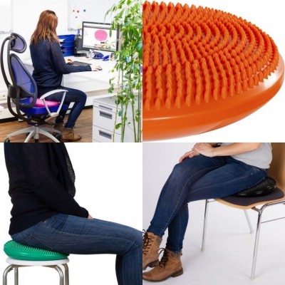 Balančný vankúš na sedenie MOVIT 33 cm, oranžový Balančný vankúš na sedenie MOVIT 33 cm, oranžový