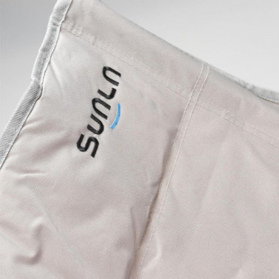 Skladacie lehátko, béžové, prenosná taška