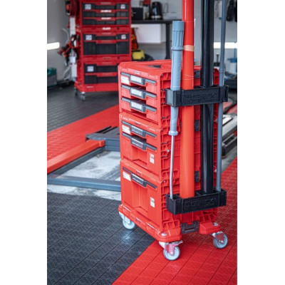 ATENA podlahové dlaždice 11 ks, červené