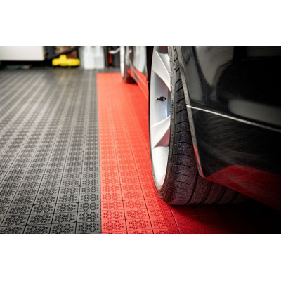 ATENA podlahové dlaždice 11 ks, červené