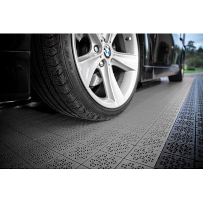 ATENA podlahové dlaždice 11 ks, sivé