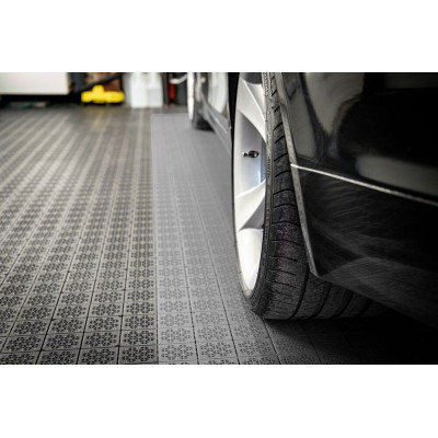 ATENA podlahové dlaždice 11 ks, sivé