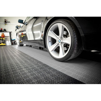 ATENA podlahové dlaždice 11 ks, sivé