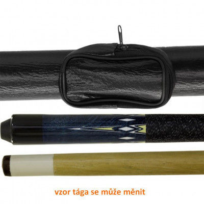 Dvojdielne tágo na biliard + puzdro 146 cm