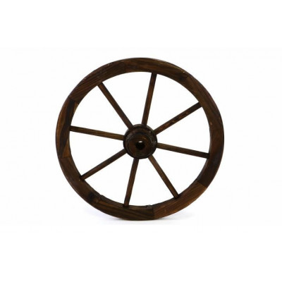 Drevené koleso 50 cm - štýlová rustikálna dekorácia Garth