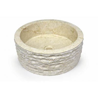 DIVERO umývadlo z prírodného kameňa Roma