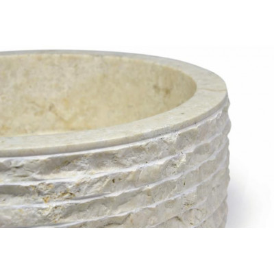 DIVERO umývadlo z prírodného kameňa Roma