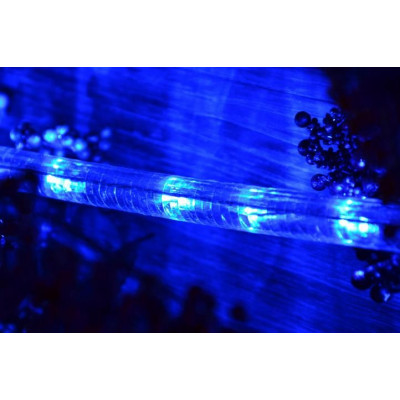 NEXOS LED svetelný kábel 20 m, 480 LED diód, modrý