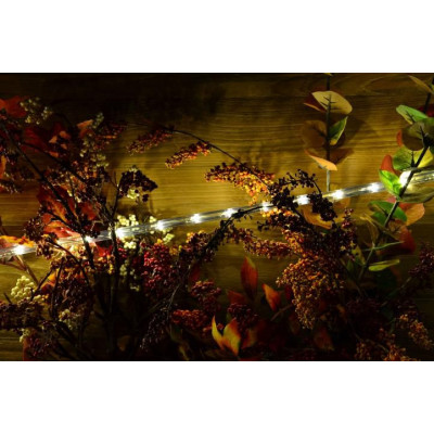 NEXOS LED svetelný kábel 40 m, 960 LED diód, teplá biela