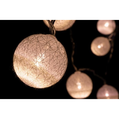 NEXOS LED dekorácia, háčkovaná guľa , 10 LED, teplá biela NEXOS LED dekorácia, háčkovaná guľa , 10 LED, teplá biela