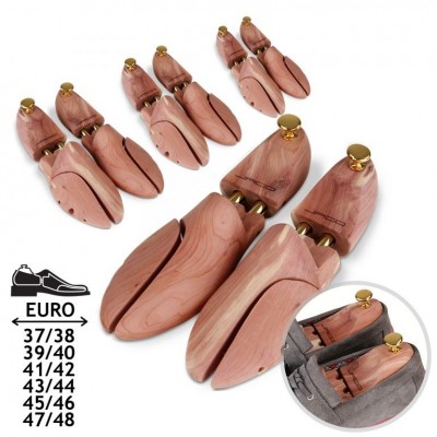 Jago tvarovač obuvi z cédrového dreva a hliníka, veľ. 47-48