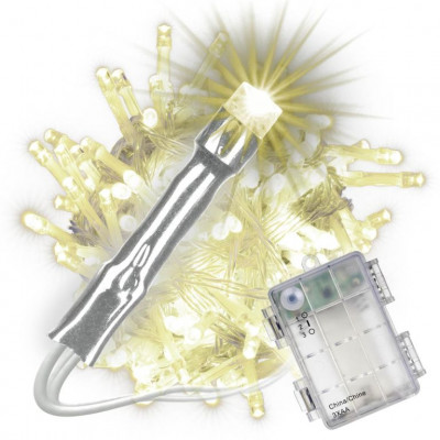 NEXOS Vianočná reťaz 10 m, 100  LED diód, teplá biela