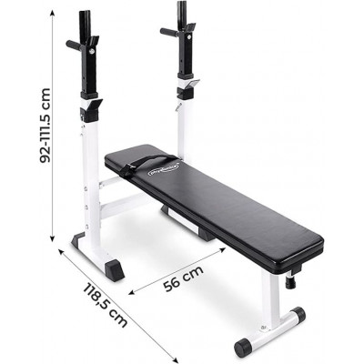 Physionics multifunkčná posilňovacia lavica, nosnosť 200 kg Physionics multifunkčná posilňovacia lavica, nosnosť 200 kg