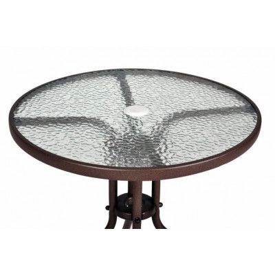 Záhradný balkónový set 2 stoličky + sklenený stolík